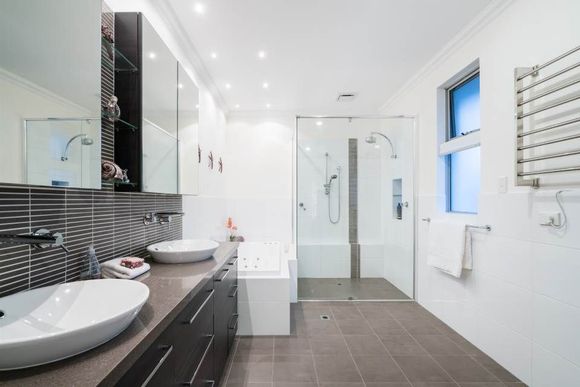 bathroom glass interior