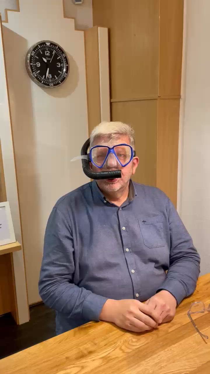 Die Taucherbrille fürs Handgelenk