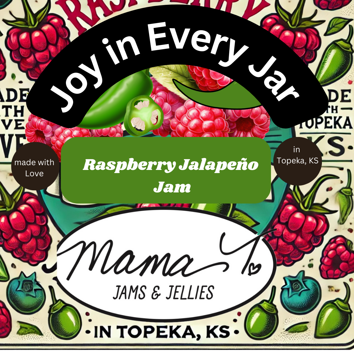 Raspberry Jalapeño Jam