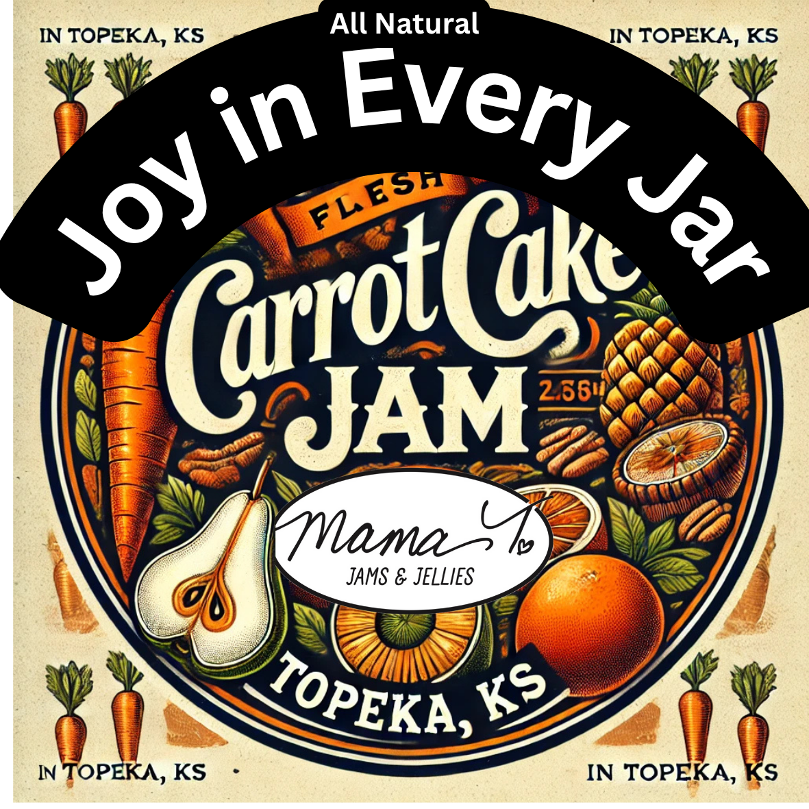 Carrot Cake Jam