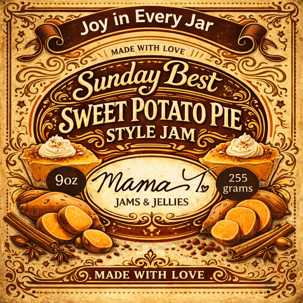Sweet Potato Pie Jam