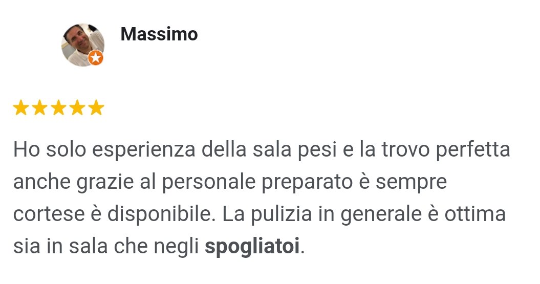 recensioni palestra