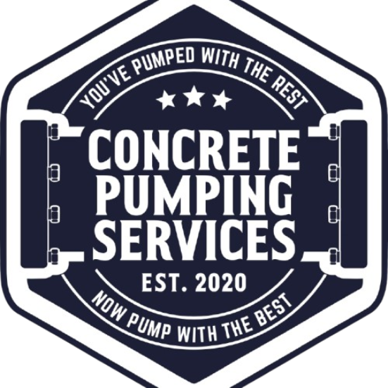 A logo for Concrete Pumping Services