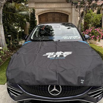 Shine City windshield repair car cover