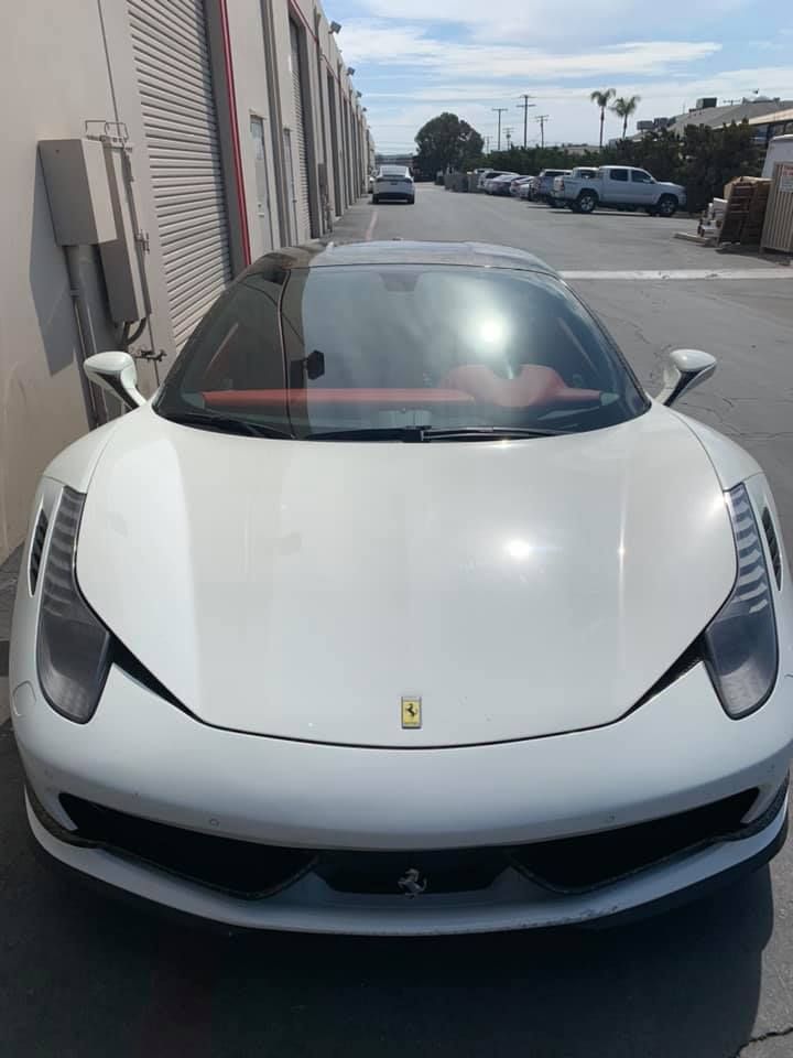 Ferrari windshield repair