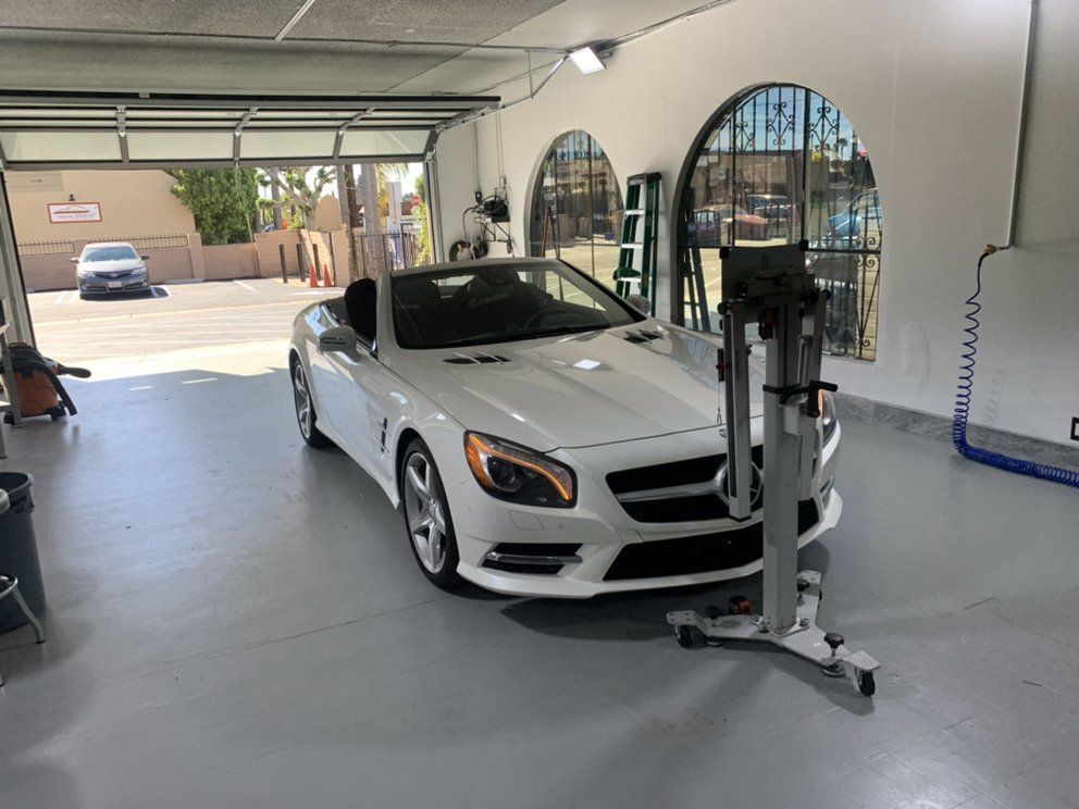 Mercedes sedan calibration