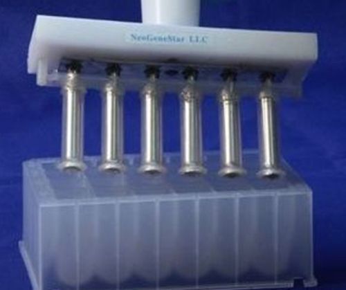 NeoGeneStar 6 Pillar MagSleeve For 24 Deep Well Plate NeoGeneStar 6 Pillar MagSleeve For 24 Deep Well Plate