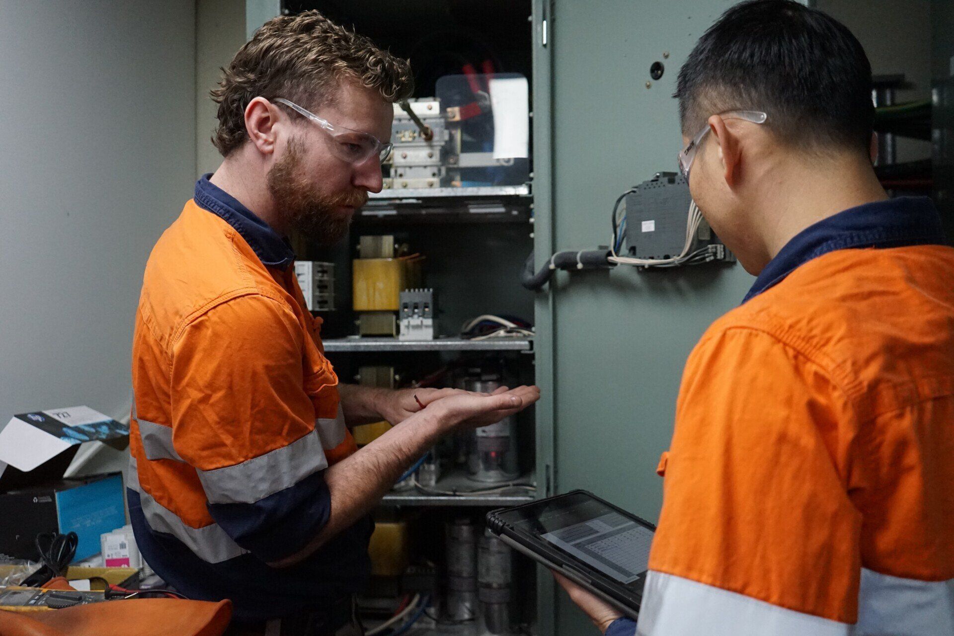 preventative maintenance on a power factor correction system