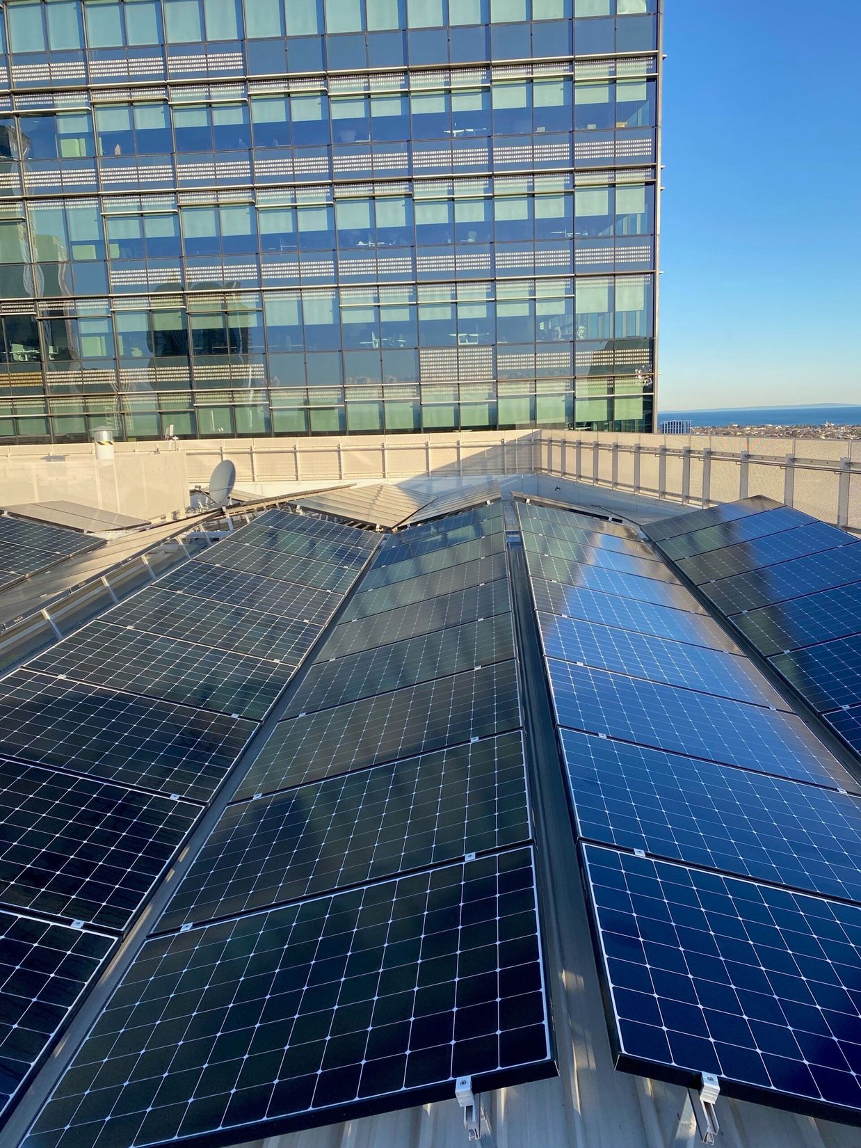 solar panel cleaning at quality energy