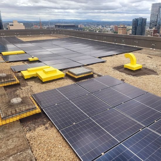 commercial solar panels in melbourne cbd installed by  quality energy