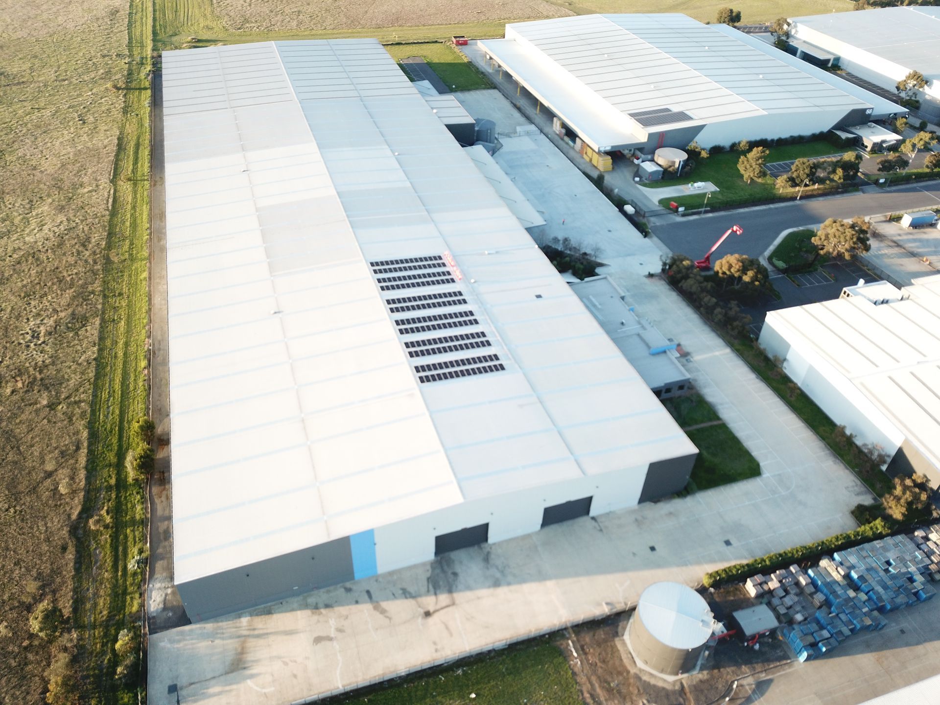 rooftop solar panels for mcmillan distributors