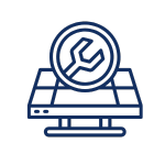 solar monitoring and maintenance icon
