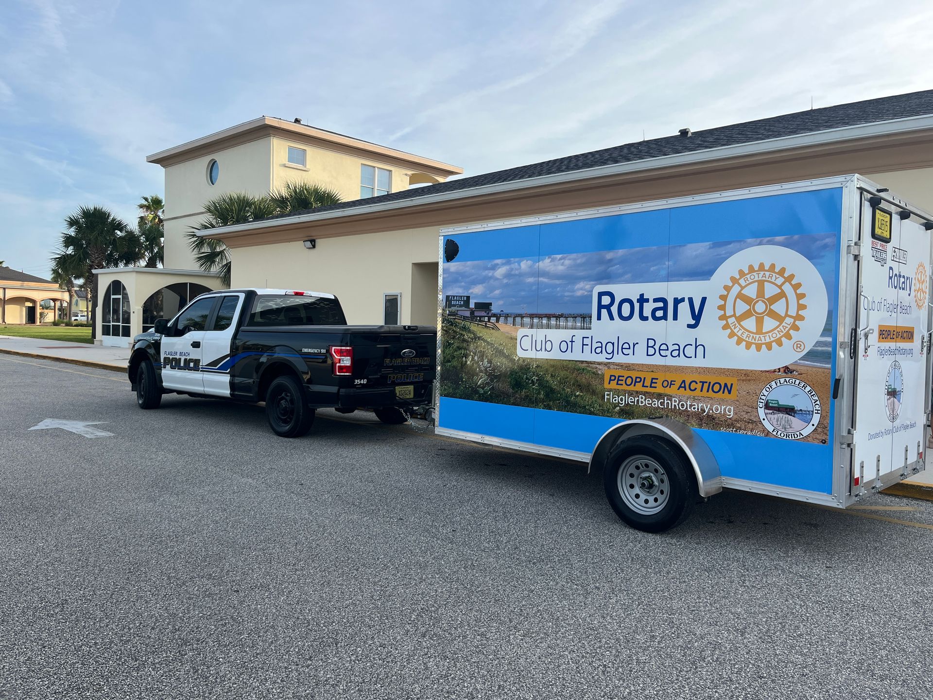 flagler beach emergency trailer