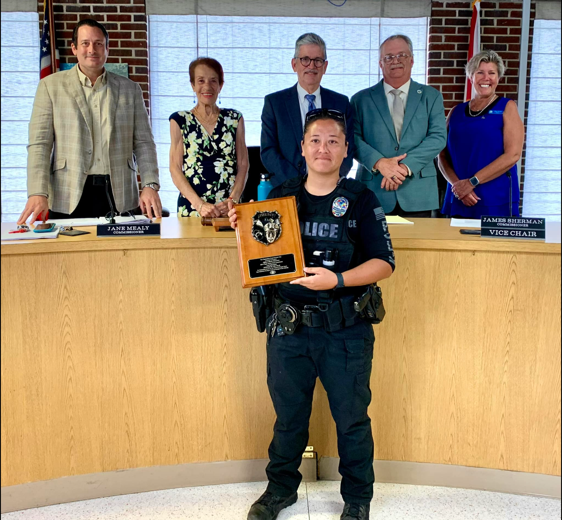 Kiwanis Flagler Palm Coast “Officer of the Year” award