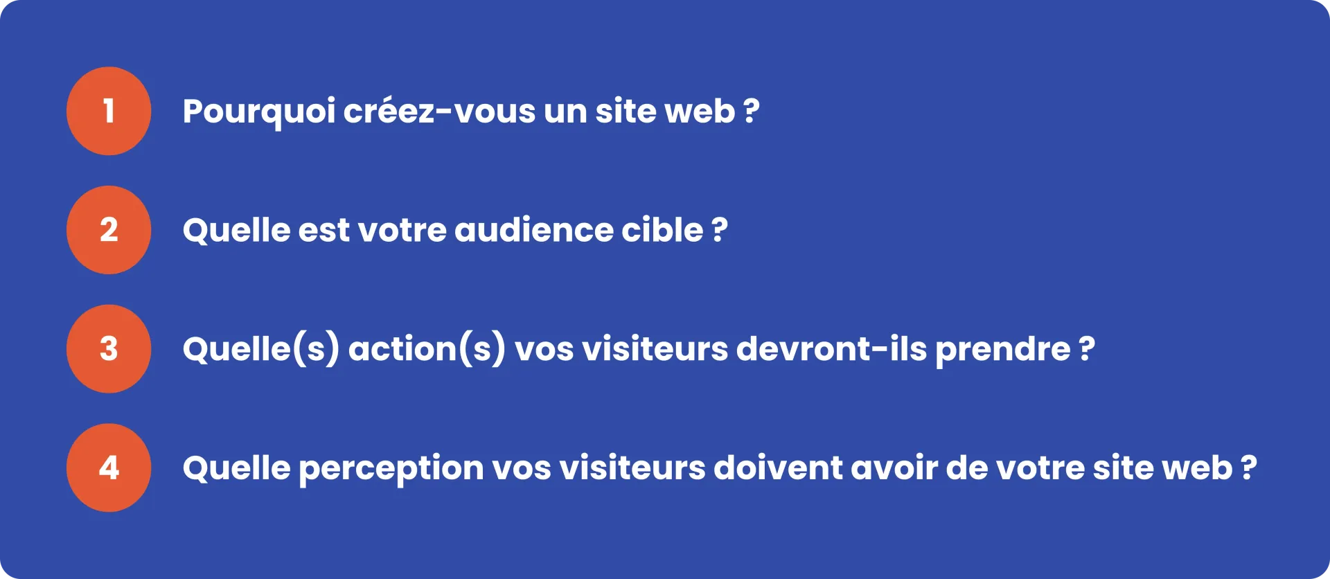 4 questions pour des objectifs clairs site web