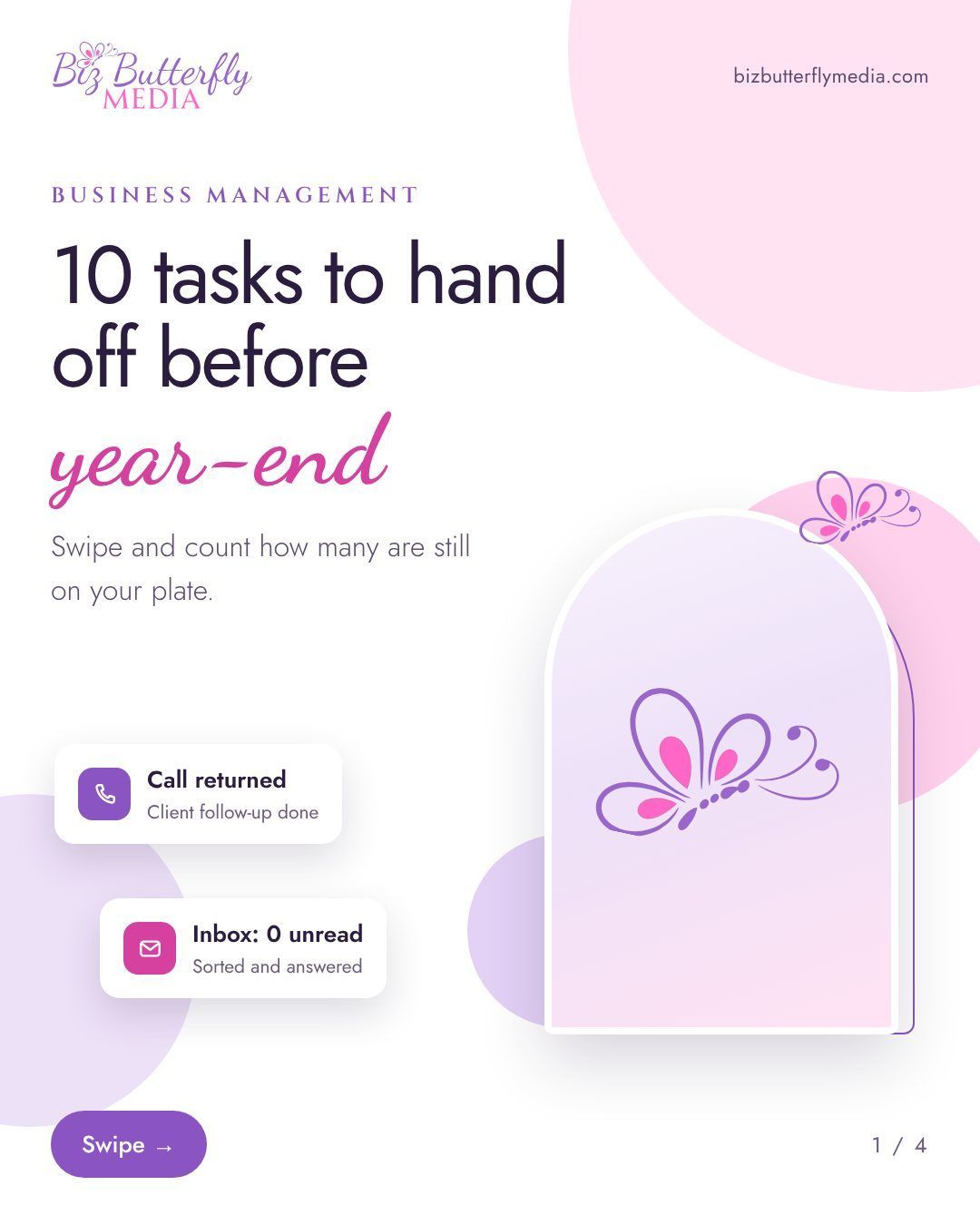 Social media post designed by Biz Butterfly Media