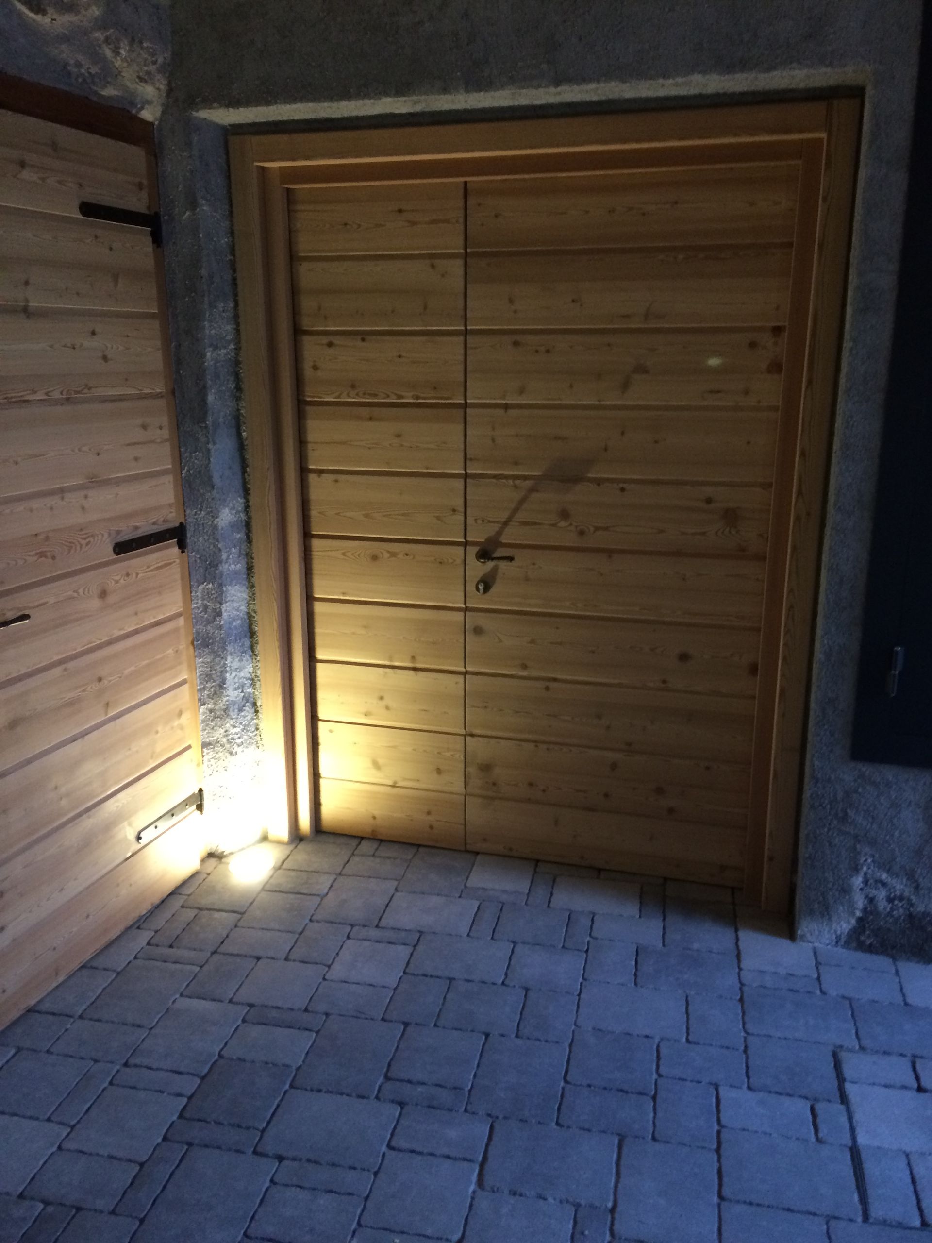 portoncino  legno