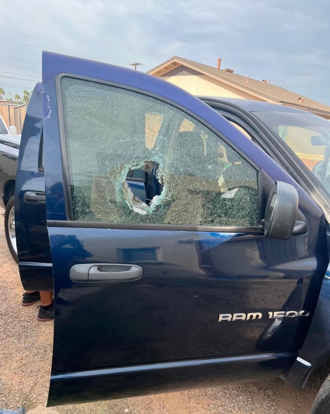 Before car window replacement in Henderson, NV