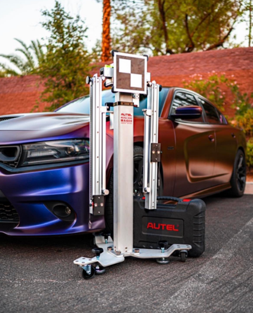 Windshield calibration near Las Vegas, NV