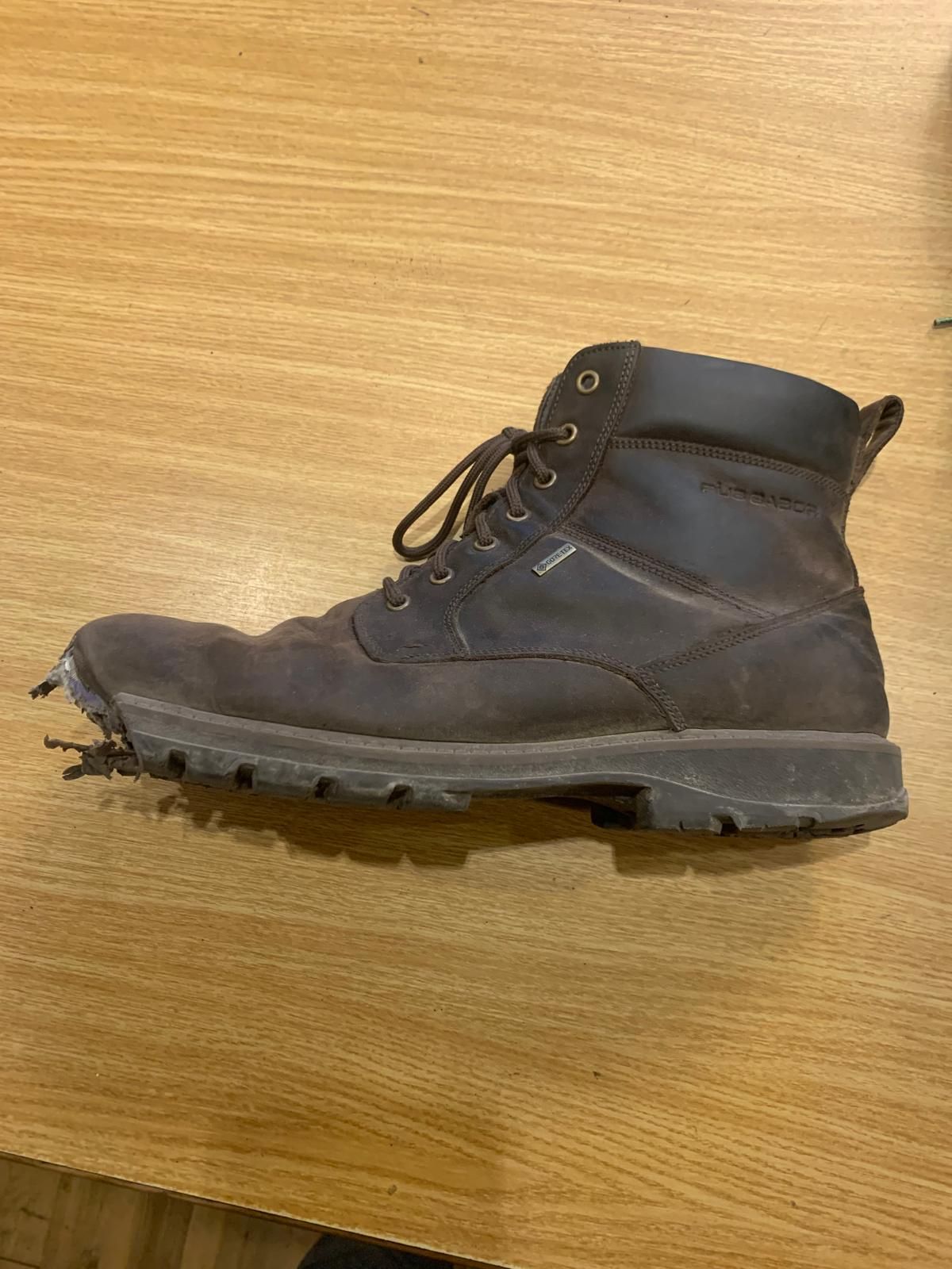 Bergschuhe Reparatur