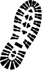 Schuhabdruck icon