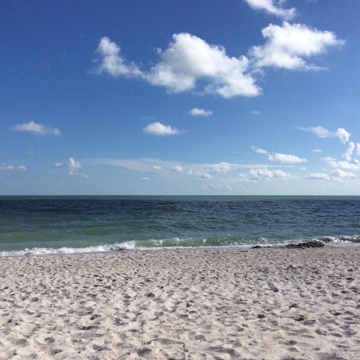 View of water from Bowmans Beach