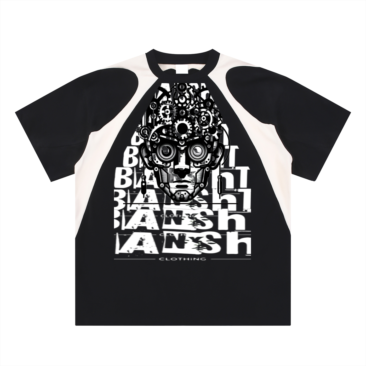 Bansht Tech Noir Tee — Bold Urban Luxury