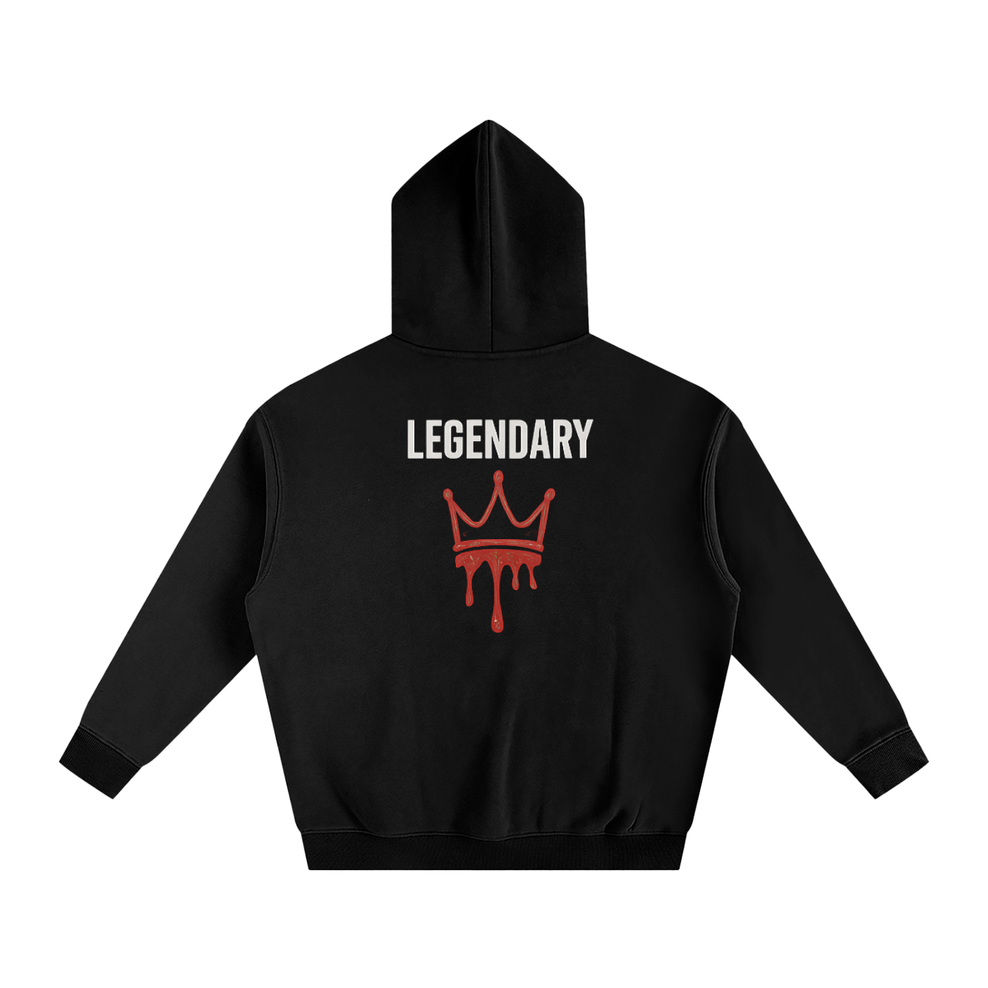 Bansht Oversize Fleeced Hoodie – Legendary Crown Edition