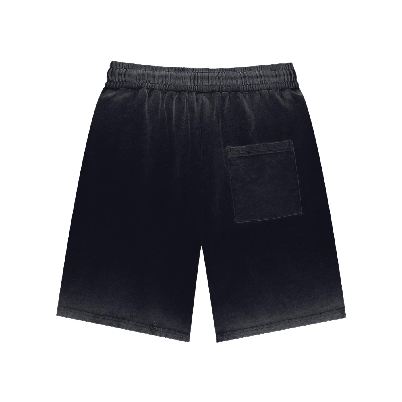 Bansht Black Faded Dyed Shorts