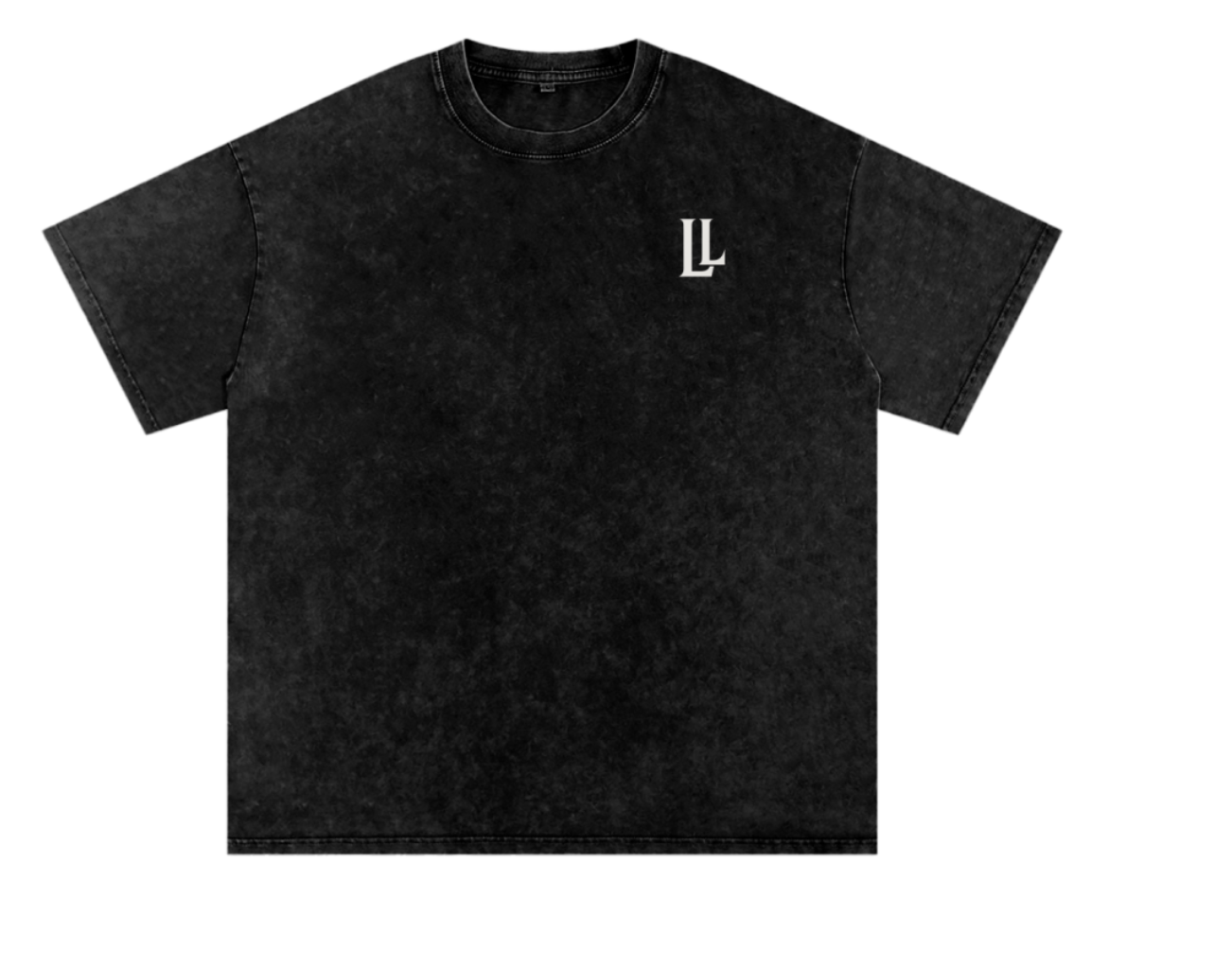 Bansht Acid Wash Oversize Tee – Double L Statement