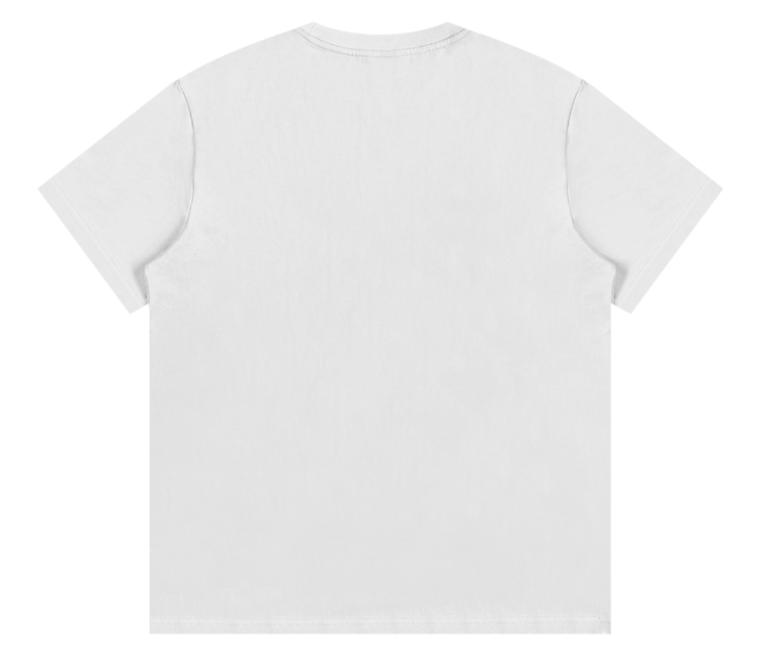 Bansht Essential Cotton Tee – Drip Stain Edition