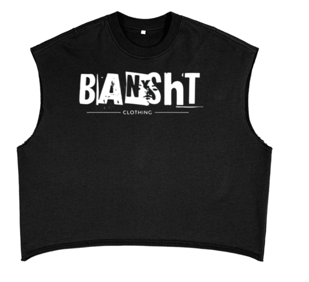 Bansht French Terry Boxy Tank – Logo Lock-In