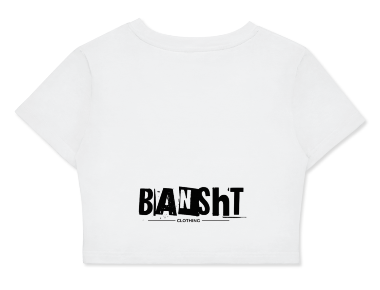 Bansht Women’s “Stronger” Tee – White/Black