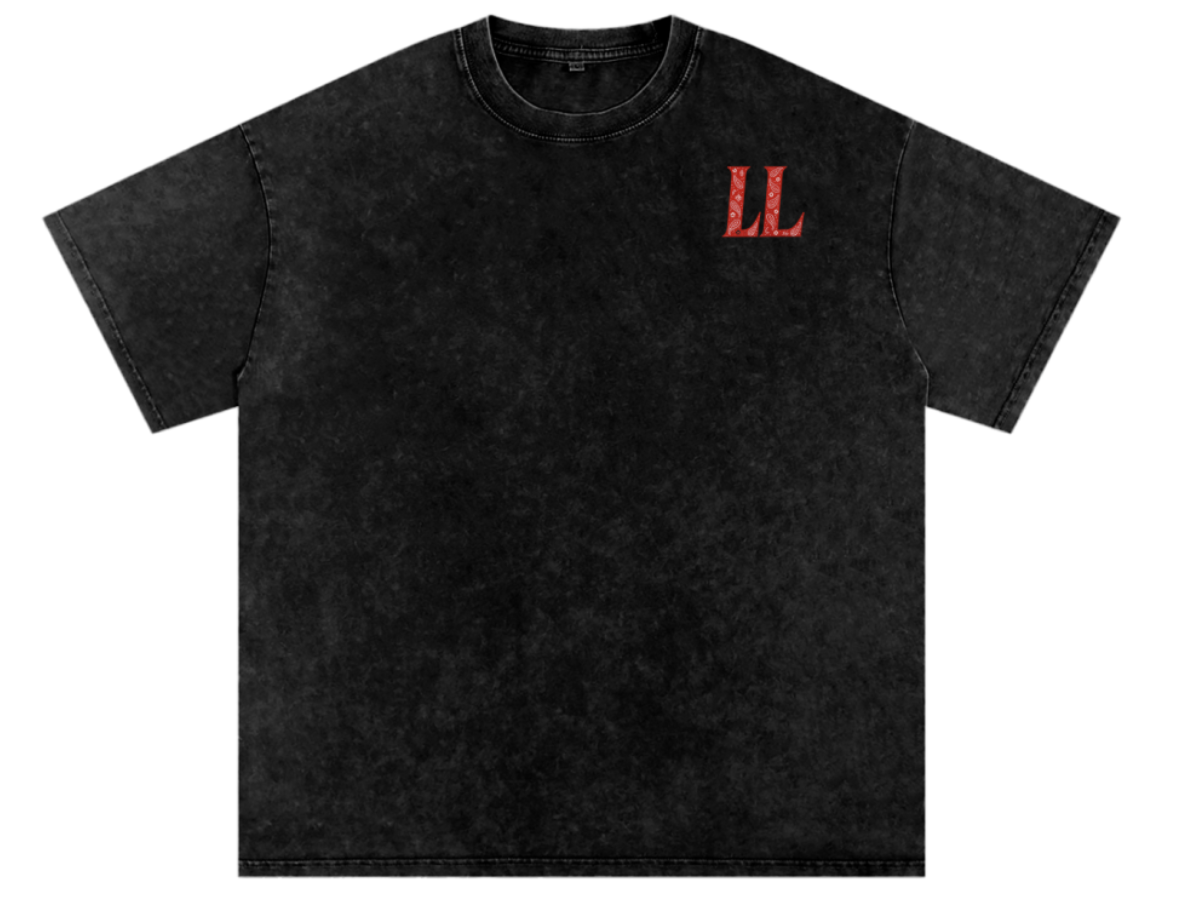 Bansht Acid Wash Oversize Tee – LL Legacy Drop