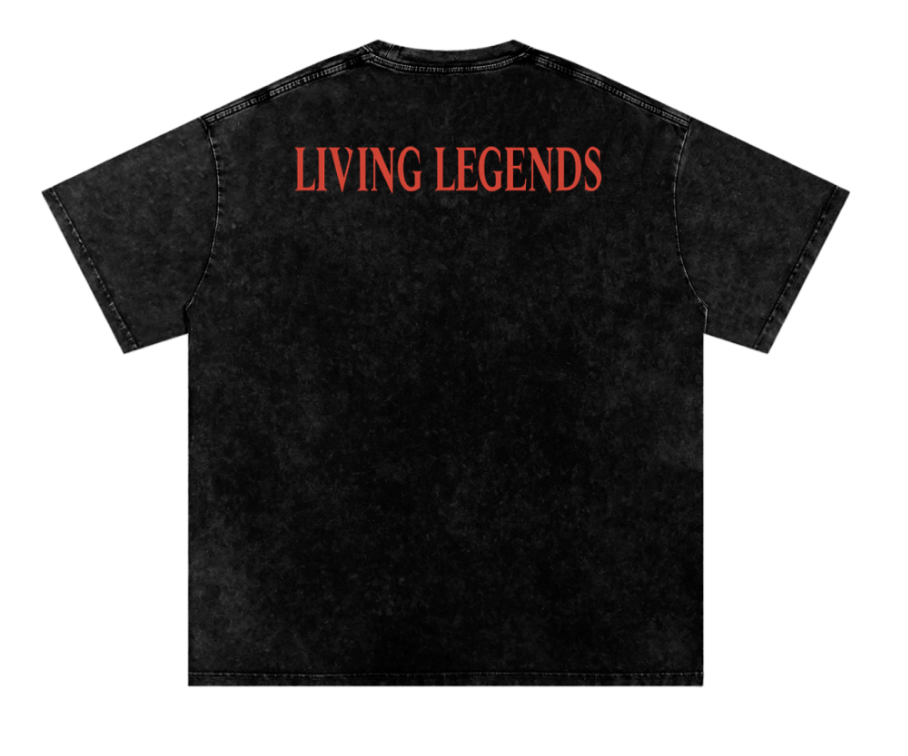 Bansht Acid Wash Oversize Tee – LL Legacy Drop