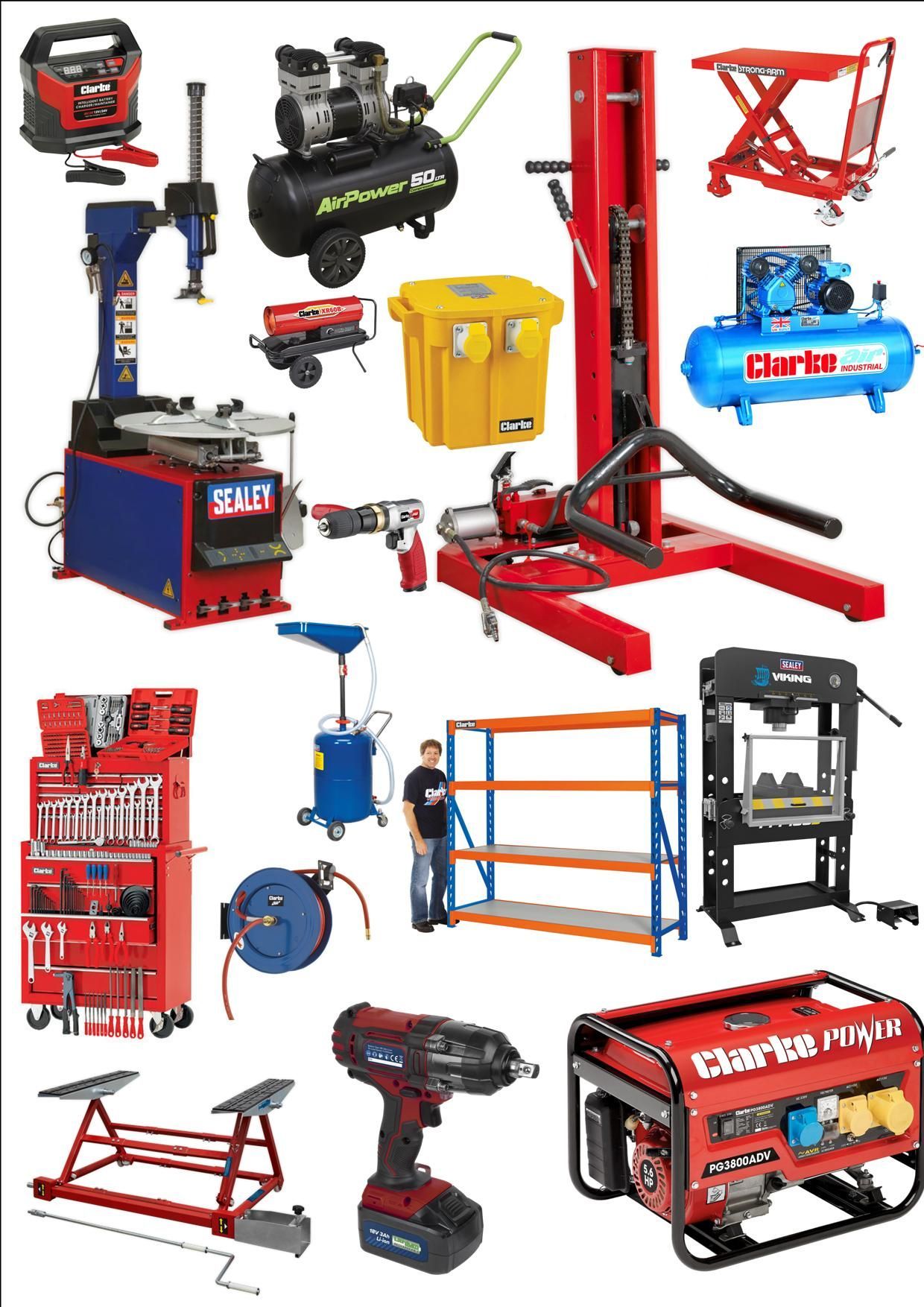 Garages, Power, Air and Electrics