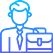 A man in a suit and tie is holding a briefcase.