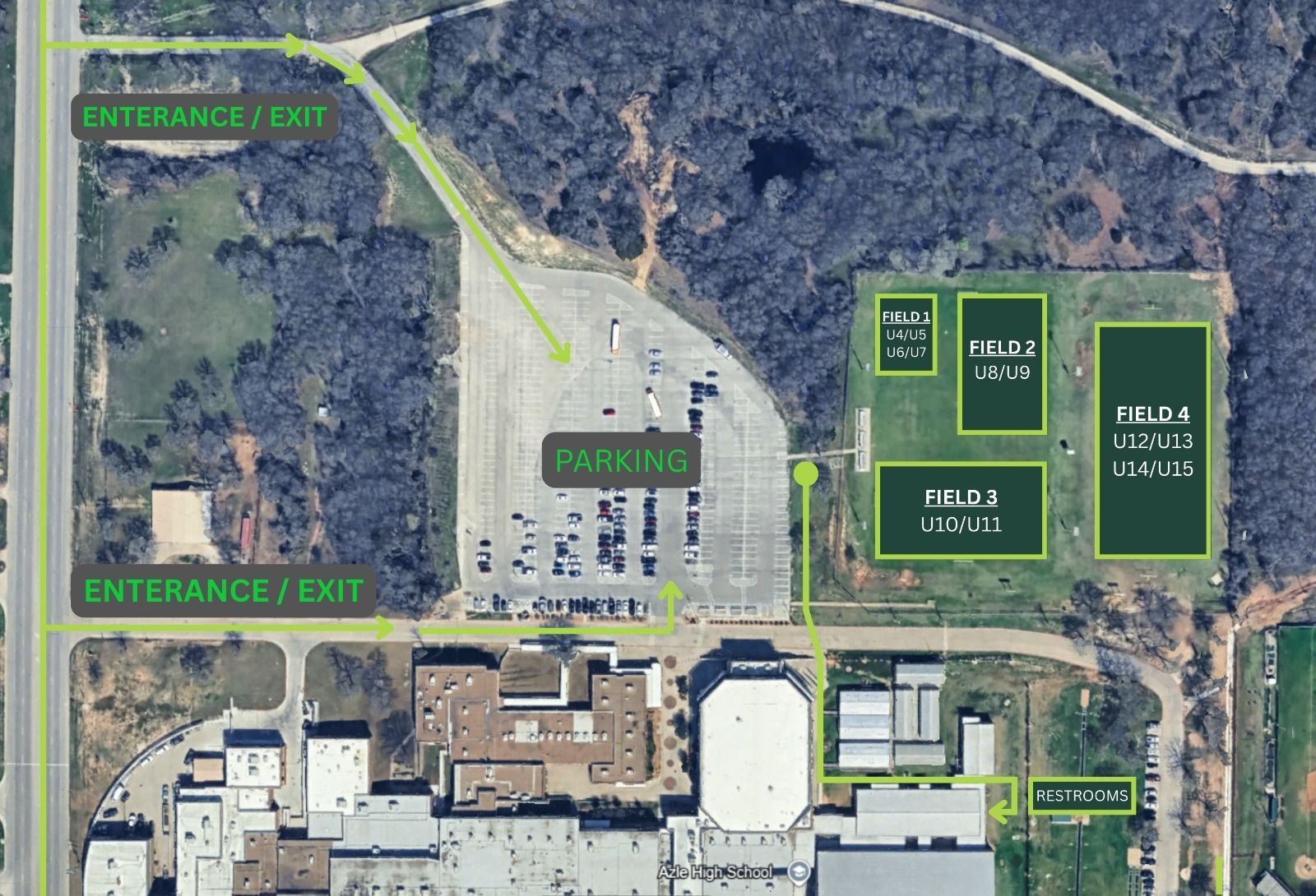 Azle Site Map