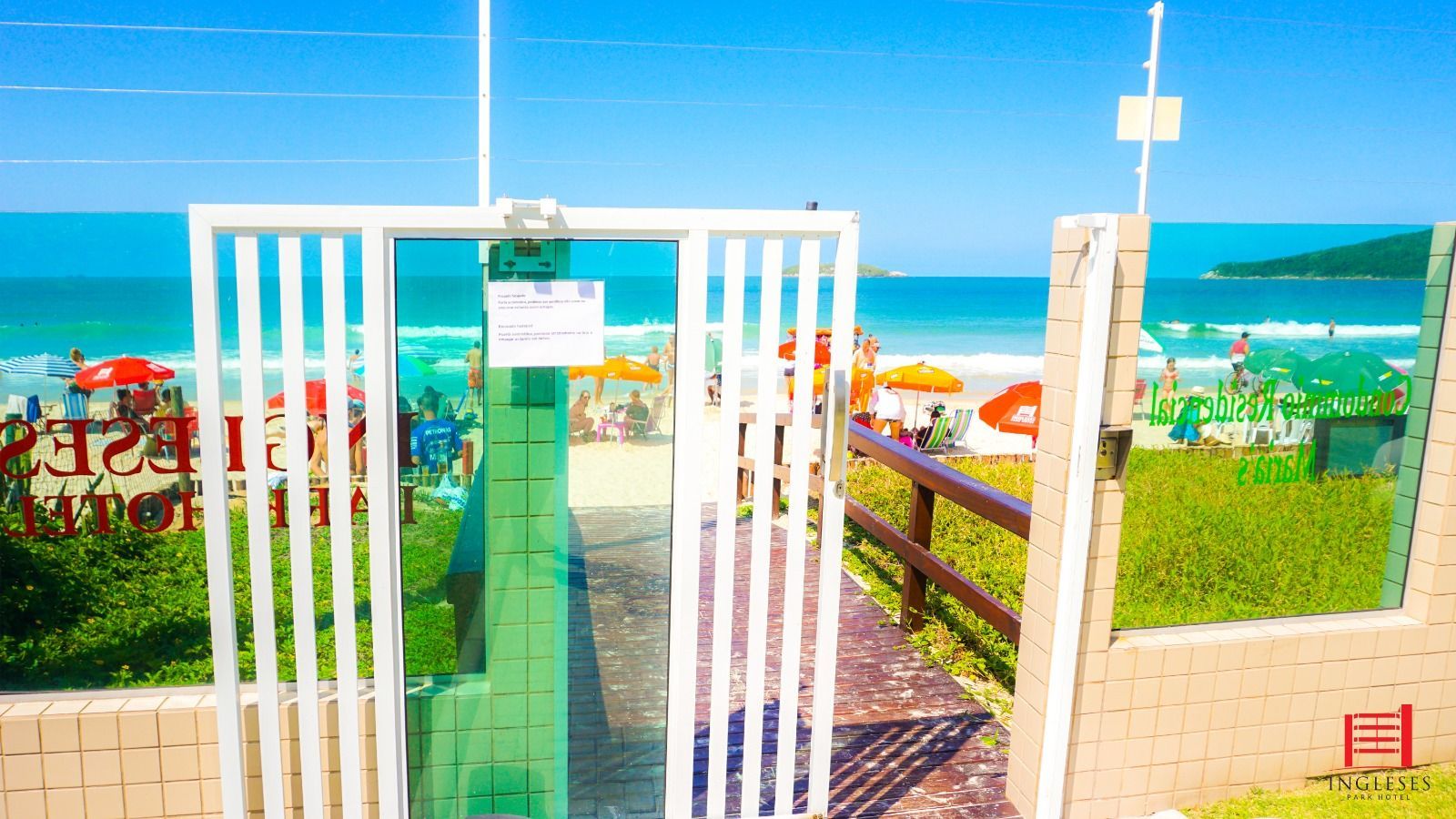 Saída da praia