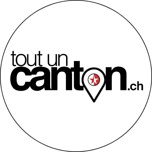 Le logo de tout un canton.ch est dans un cercle sur fond blanc.