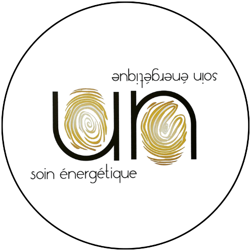 A logo for a company called un soin energétique.