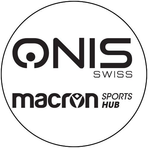 Un logo noir et blanc pour onis swiss macron sports hub