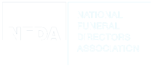 The National Funeral Directors Association (NFDA) logo featuring the acronym 