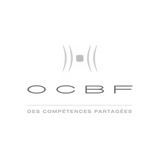 Logo OCBF gris avec une figure stylisée et le texte « OBF COMPETENCES PARTAGEES »