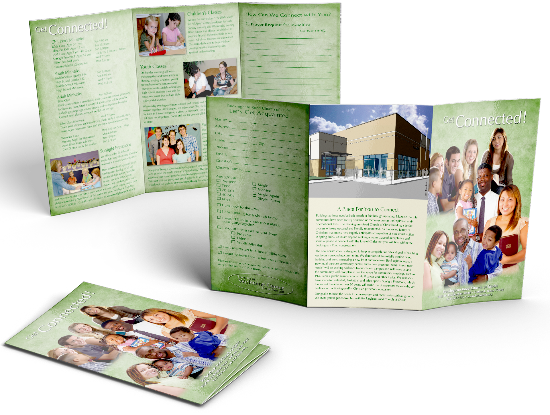 Church brochure