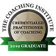 The coaching institute is a credentialed practitioner of coaching.