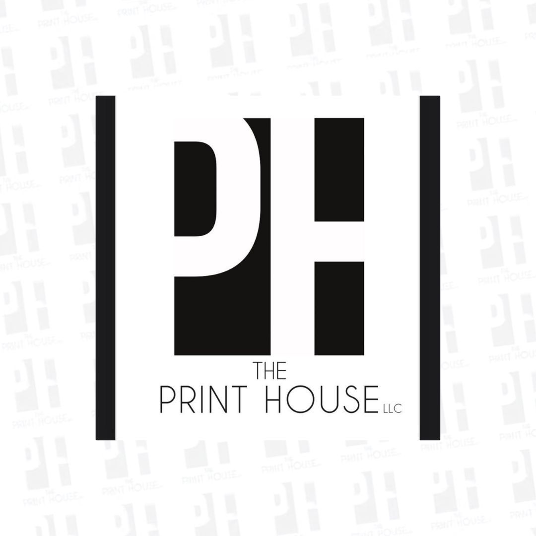Black PH logo with The Print House text between two vertical bars on a light background
