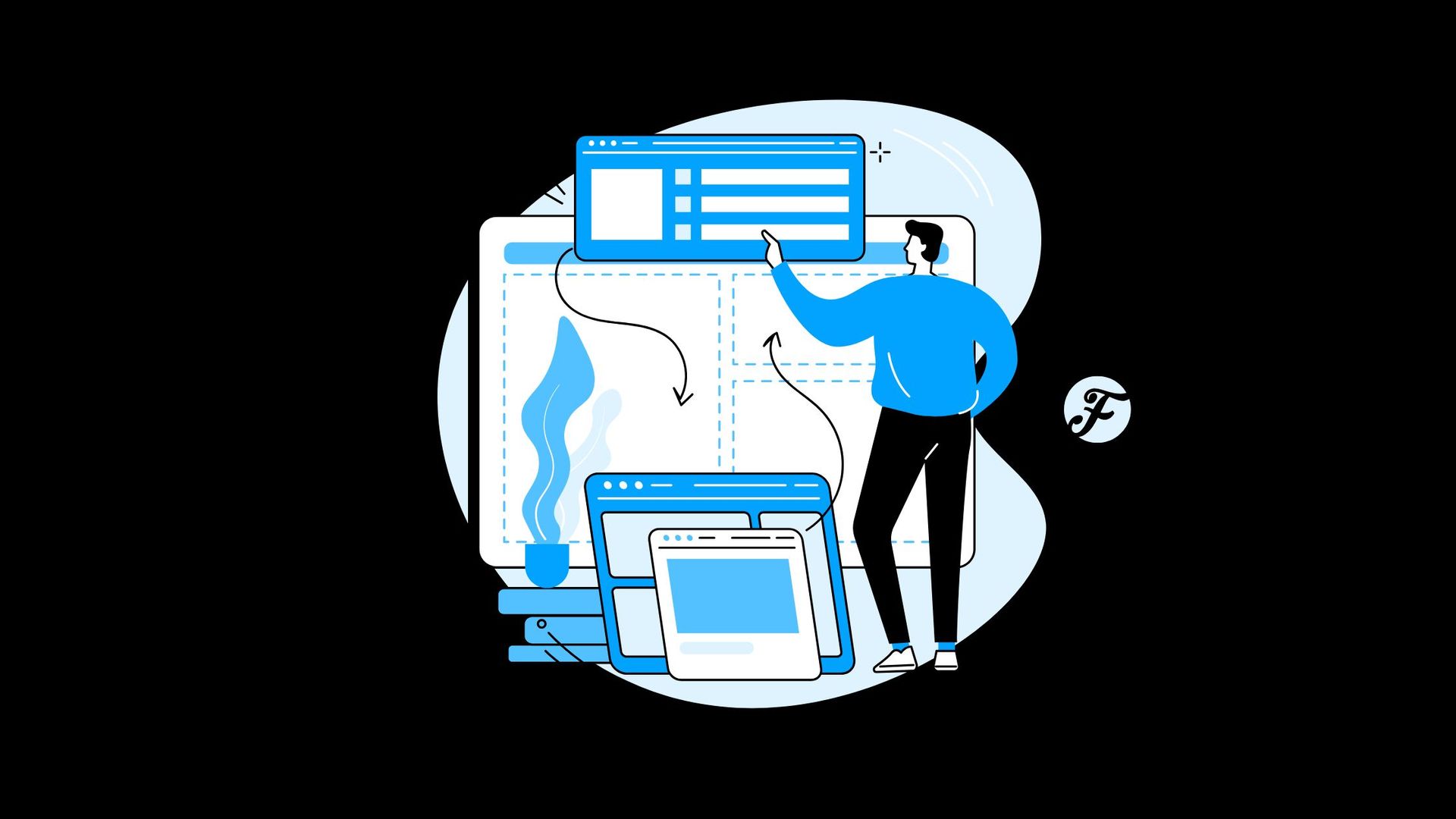 web design hero image