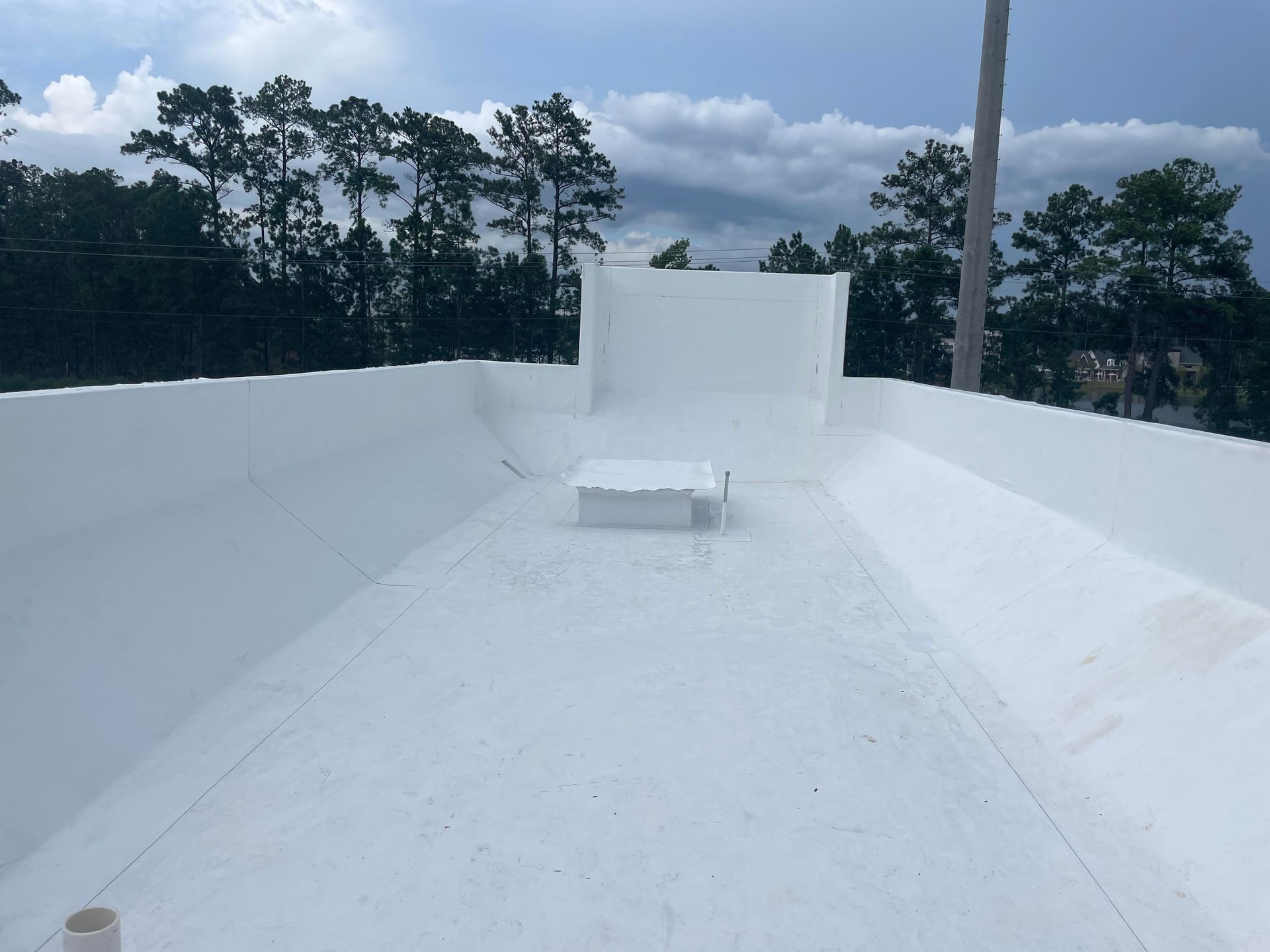 Restored Flat Commercial Roof