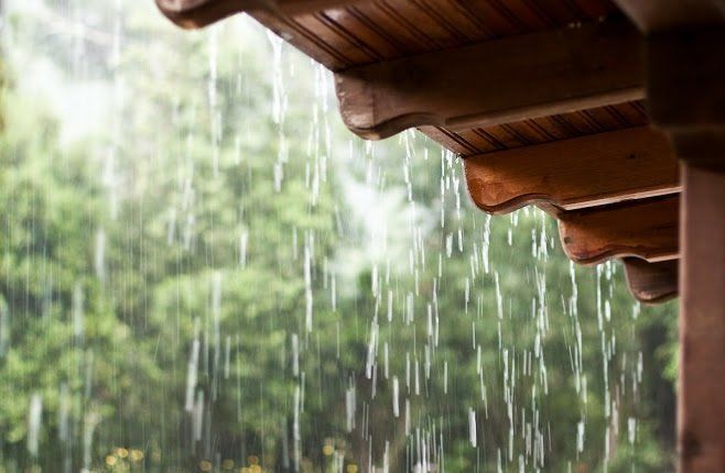 Rainwater on Roof 